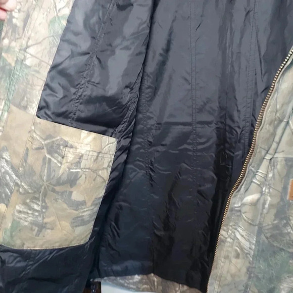 Carhartt  Real Tree Camouflage Quick Duck Quilted Hunting Vest 2XL - Picture 6 of 8